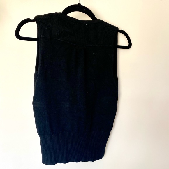 Urban Behaviour Black Knit Tank Top - Picture 5 of 6